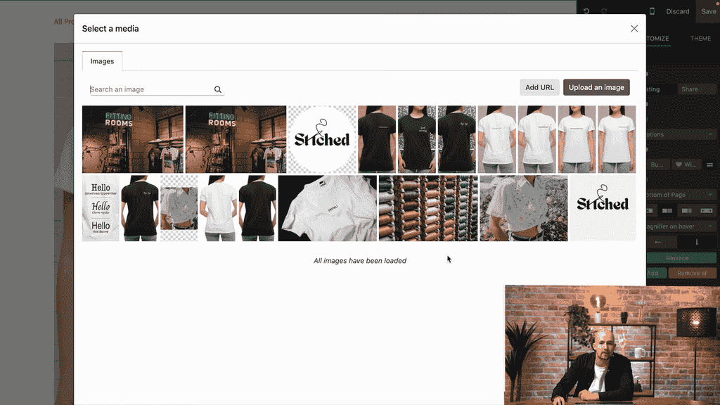 Adding extra product images