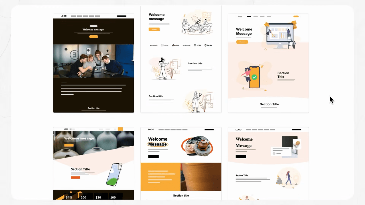 AI selecting professional images for the storefront
